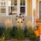Glitzhome® 41.75" Fall Scarecrow Head with Crows Windmill Yard Stake